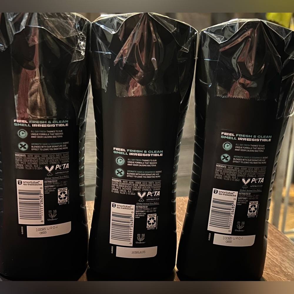 Axe Men’s Seven Item Bundle With 3 Body Washes & 4 Solid Stick Antiperspirants - Picture 7 of 8